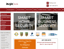 Tablet Screenshot of insytesecurity.com